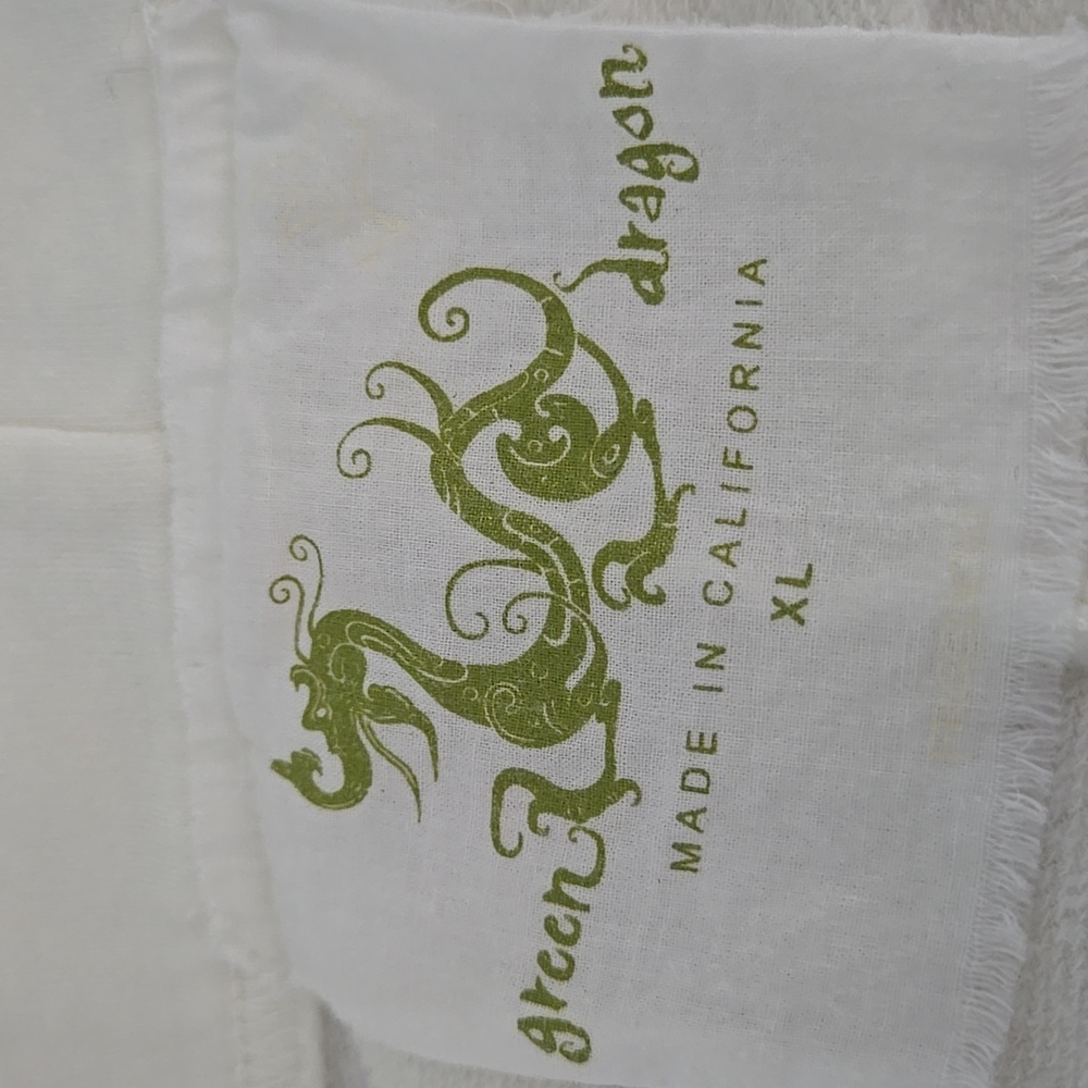 Green Dragon Cream Pantsuit - Picture 14 of 15